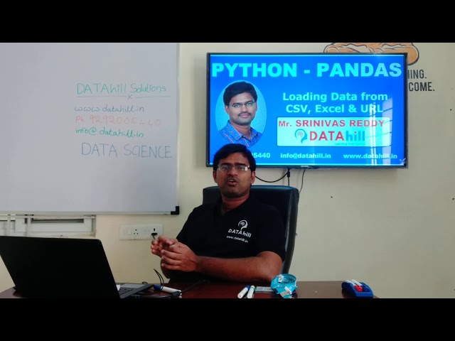 10 Loading data from CSV, Excel &  URL   DATAhill Solutions