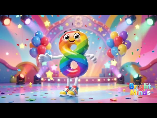 Learn to Count Numbers | Fun Counting Song for Kids | Bright Mind