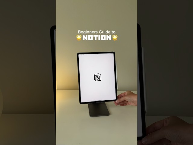 A Beginner’s Guide to #notion #notiontutorial #notionapp