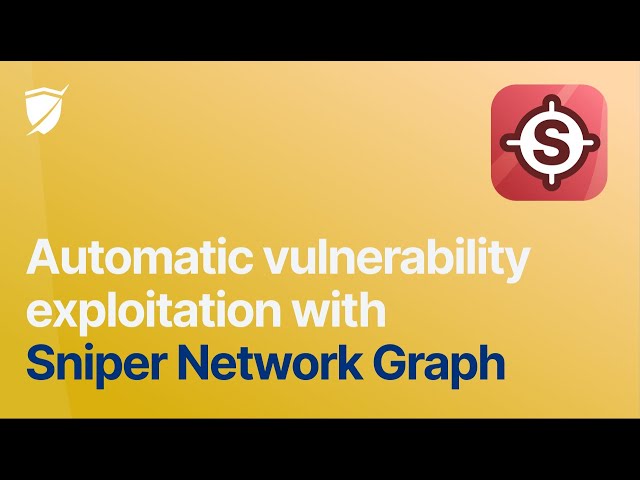 Sniper Network Graph: visualize the network you exploit