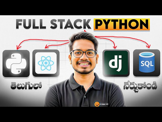 Full Stack Developer Roadmap for Beginners | Zero to Full Stack Developer Telugu | Kiran Sagar 