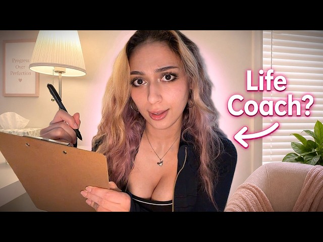 POV You Hired a Life Coach Who Has No Idea What She's Doing 🤔(ASMR Roleplay)