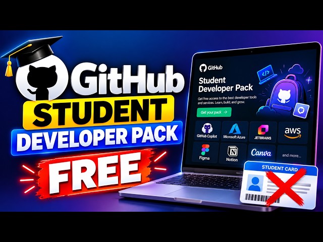 GitHub Student Developer Pack 2026 FREE