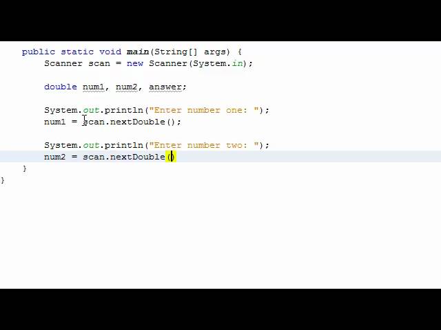 Java - Basic Calculator