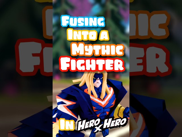 Fusing into a mythic fighter in Hero x Hero #heroxhero #vr