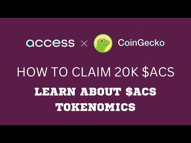 HOW TO CLAIM 20K $ACS WITHOUT CANDIES| LEARN ABOUT $ACS TOKENOMICS| $ACS NOW CLAIMABLE #airdrop
