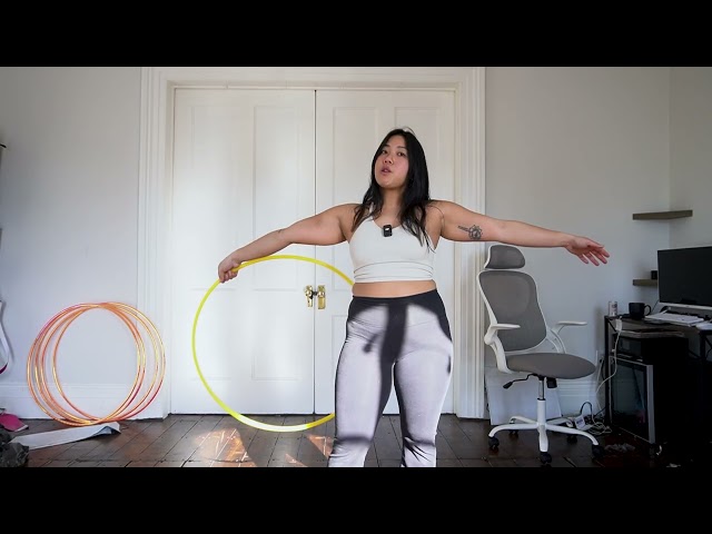 Beginner Hula Hoop Tutorial | Chest Rolls