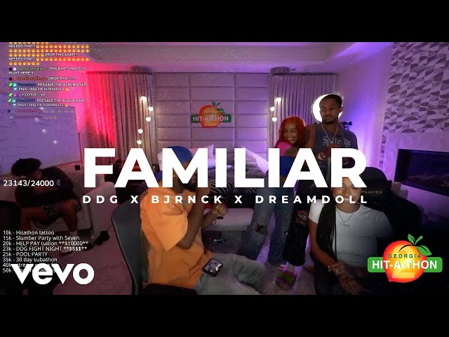 DDG, DreamDoll, BJRNCK - FAMILIAR (Official Visualizer)