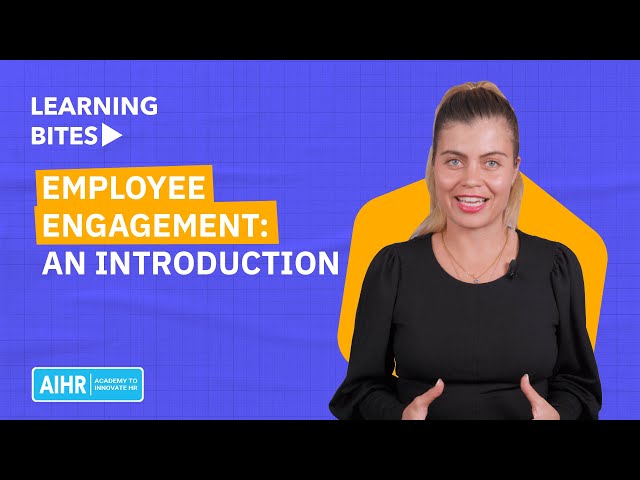 Employee Engagement: an Introduction