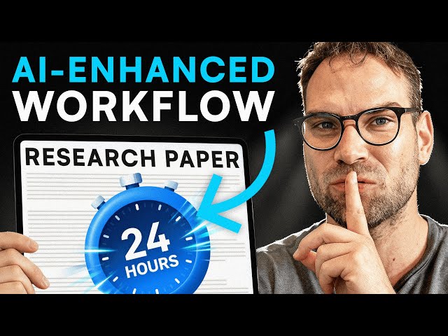 How to Write a Full Research Paper in 24 Hours (AI-Enhanced Walkthrough)