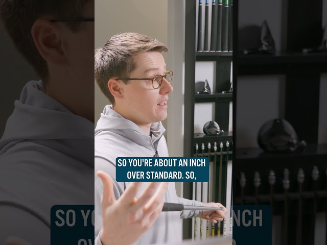 Fitter Determines His Iron Shafts Are TOO LONG...Here's How!