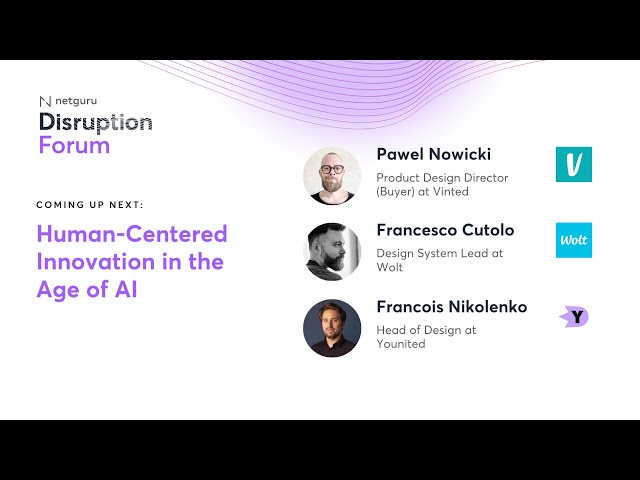 Human Centered Innovation in the Age of AI – Disruption Forum Design Horizons
