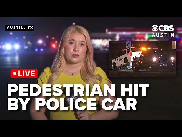 WATCH LIVE: Pedestrian fatally struck by Manor police vehicle