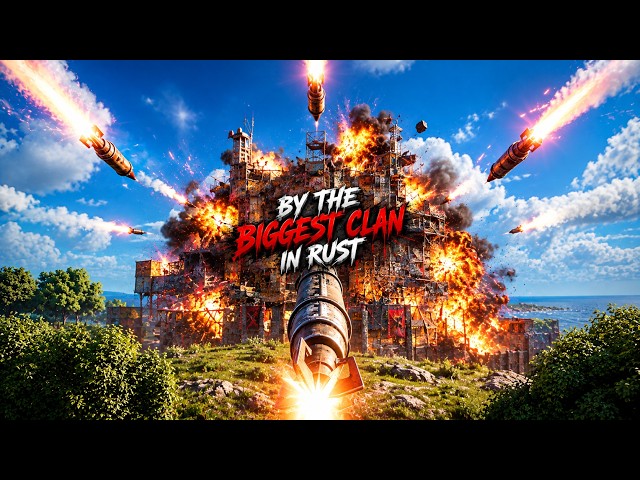 I FOUGHT against one of the BIGGEST clans in Rust. (raid defense) - Rust