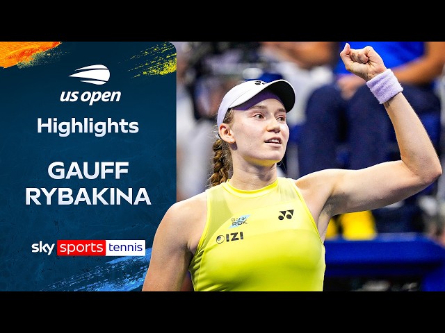 Rybakina ends USA hopes | Gauff vs Rybakina | US Open Highlights