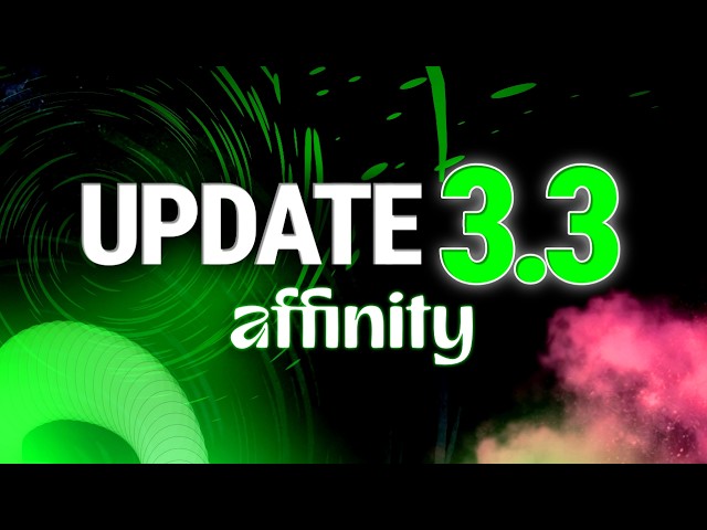 Affinity Studio 3.3: What's NEW | Complete Tutorial