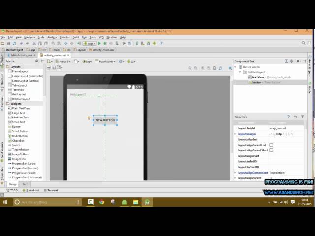 Android Studio Tutorial in Hindi #4