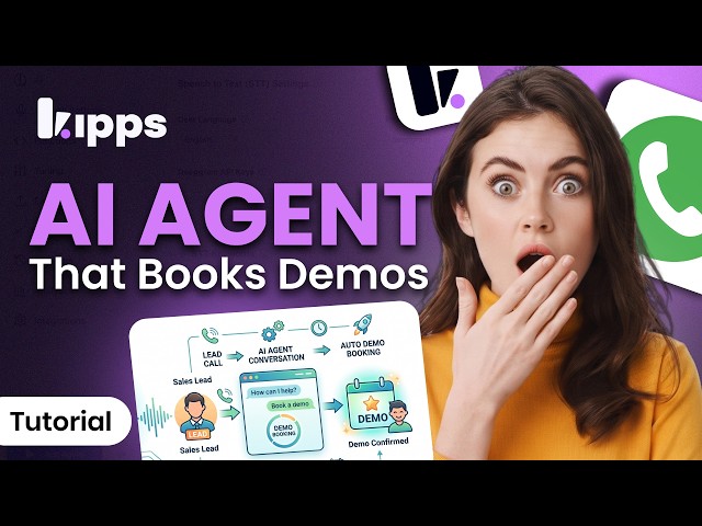 How to Build AI Voice Agents That Book Demos Automatically | Kipps.ai