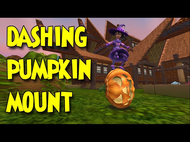 Wizard101: 🎃DASHING PUMPKIN MOUNT Review