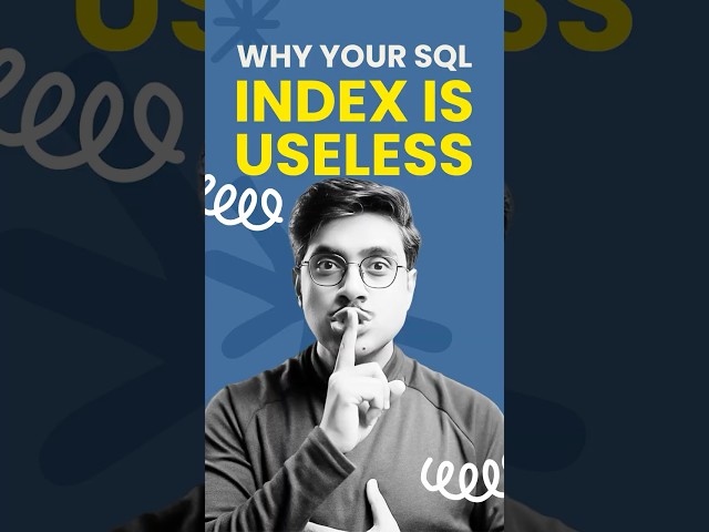 SQL Interview Question Most People Fail (Index Trick)