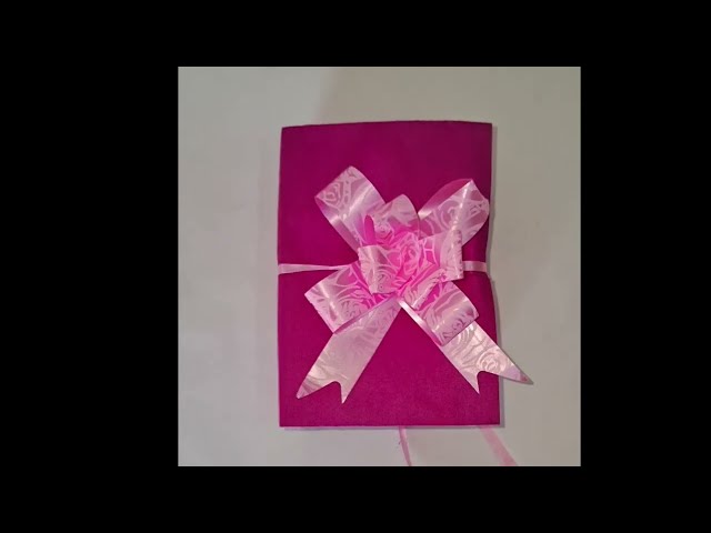 Make a simple paper gift box! paper box kaise banaye!paper box making step by step