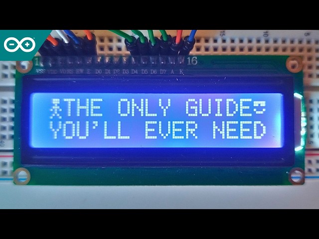Controlling A Screen With Arduino! - LCD Full Guide | Arduino Tutorial Series Ep. 10