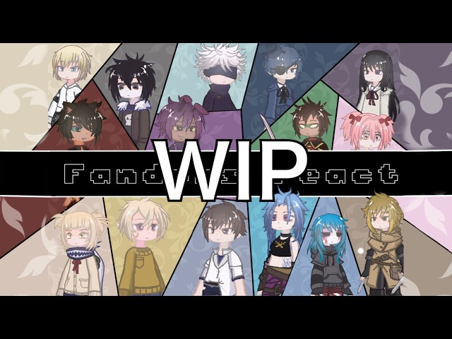 FANDOMS REACT INTRODUCTION // WIP // 2x speed!!! ⋆˚꩜｡