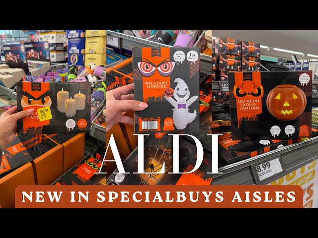 NEW IN ALDI SPECIALBUYS AISLES | HALLOWEEN ITEMS 👻 | NEW IN STORE SUNDAY 27 SEPTEMBER 2026