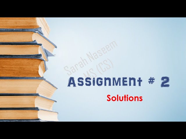 Assignment 2 Solution Decimal To Other Bases | Number System Conversions 2021