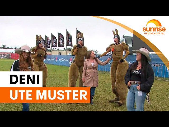 Deniliquin Ute Muster draws thousands for country celebration | Sunrise