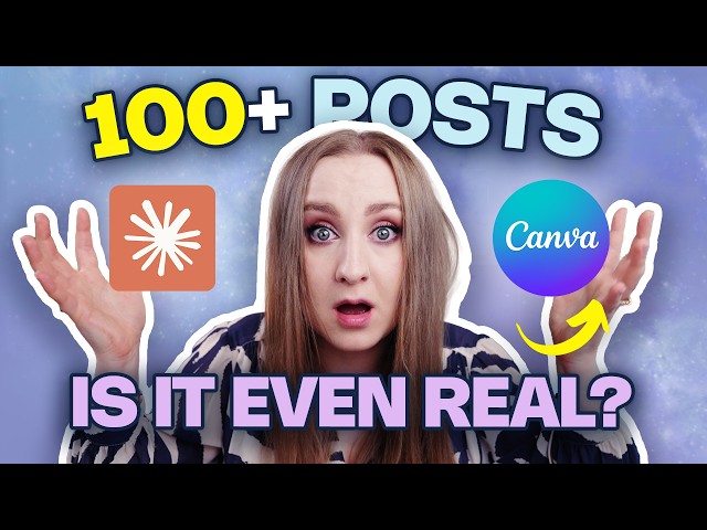 I Tried Bulk Creating Content with Claude + Canva