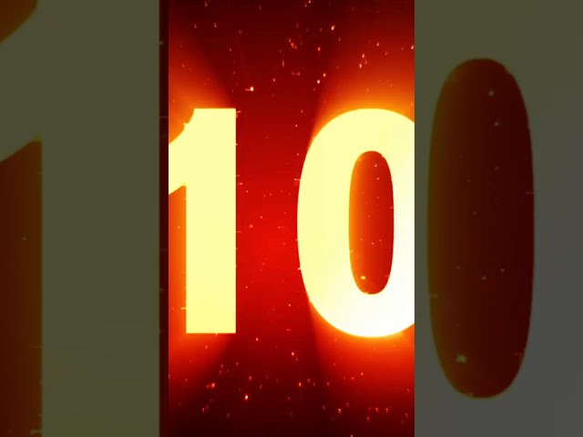 Colorful 10 seconds Countdown