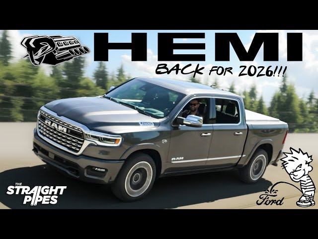 HEMI V8 IS BACK! 2026 Ram 1500 Hemi 106mph Review