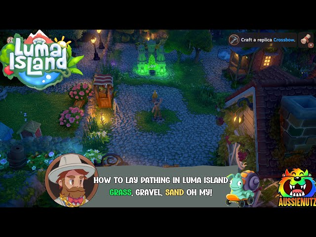 How to place and replace pathing Luma Island #lumaisland #aussienutz