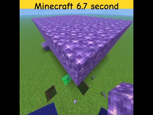 minecraft crazy illusion 6.7 second #shorts #viral #trending #shortsfeed