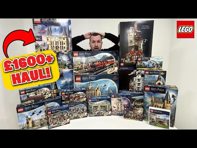 I Bought EVERY LEGO Harry Potter Hogwarts Castle Module!