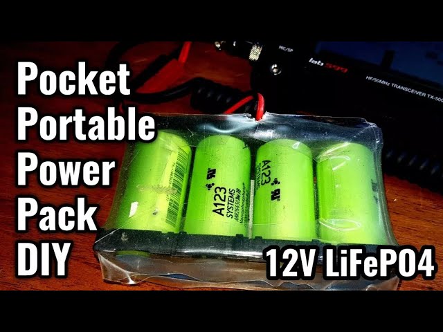 Portable Ham Radio battery Pack DIY