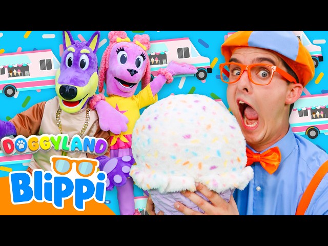 Blippi x Doggyland Ice Cream Truck Song ๐ง