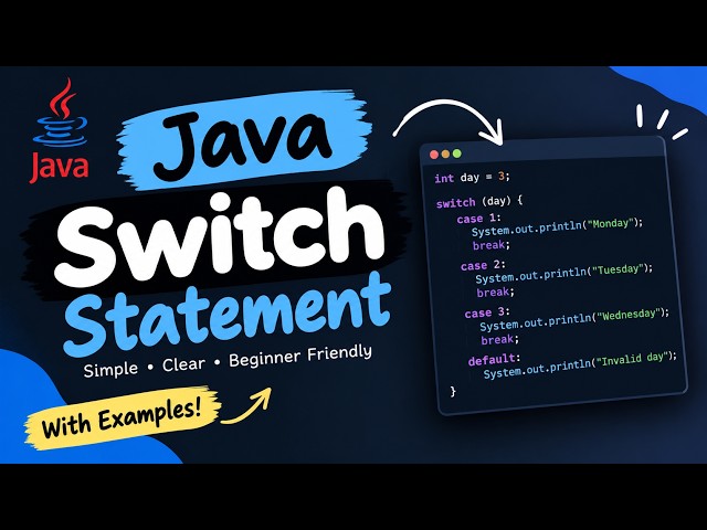 Java Switch Statement Explained for Beginners