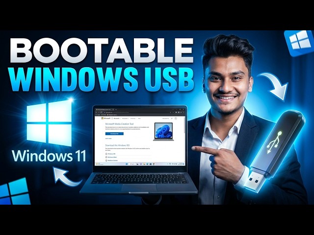 How to Make a Bootable Windows ISO USB (Official Microsoft Method) 💻