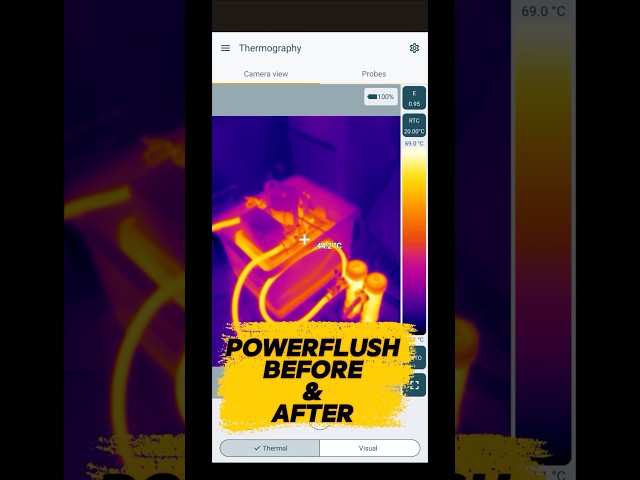 Thermal Imaging Powerflush Magic ✨👇🏽