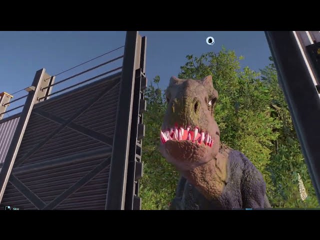 Spider indominusRex Vs T-Rex Fight Dinosaurs Revolt Battle