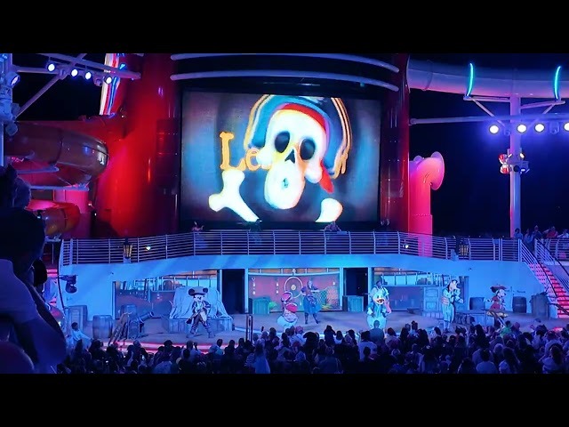 Mickey & Minnie’s Pirates in the Caribbean & Pirates Rockin’ Parlay Party | Disney Treasure | DCL