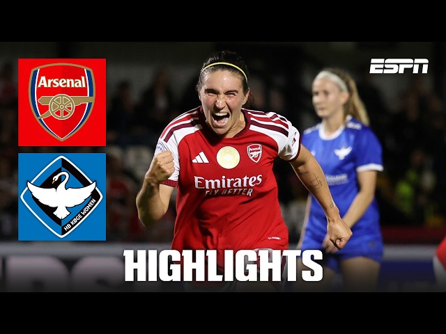 Arsenal snatch LATE WIN thanks to Caldentey’s penalty | UEFA Women’s Champions League Highlights