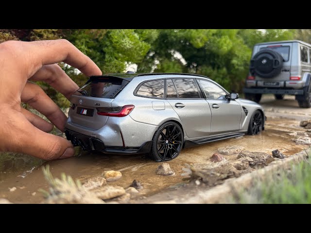 Unboxing BMW M3 Touring G81 1:18 Scale | Diecast Model Cars 