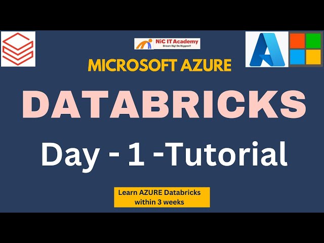 Microsoft Azure Databricks Crash Course | Databricks tutorial for beginners