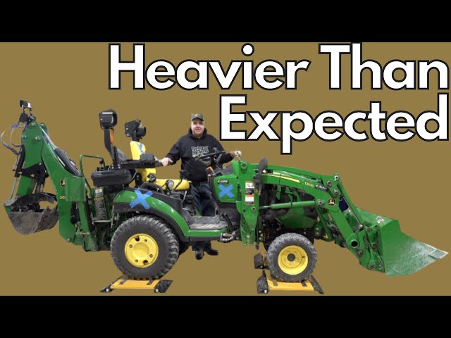Specs WRONG?!? John Deere 1025R & Attachment Weights