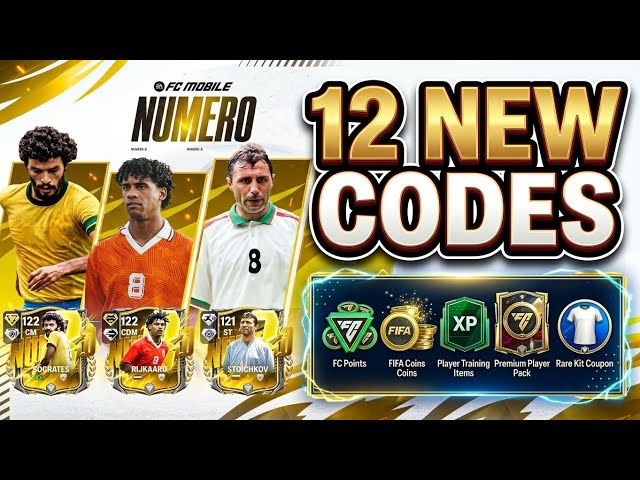 ⚡ NEW EA FC MOBILE CODES SEPTEMBER 2026 - FC MOBILE REDEEM CODES 2026