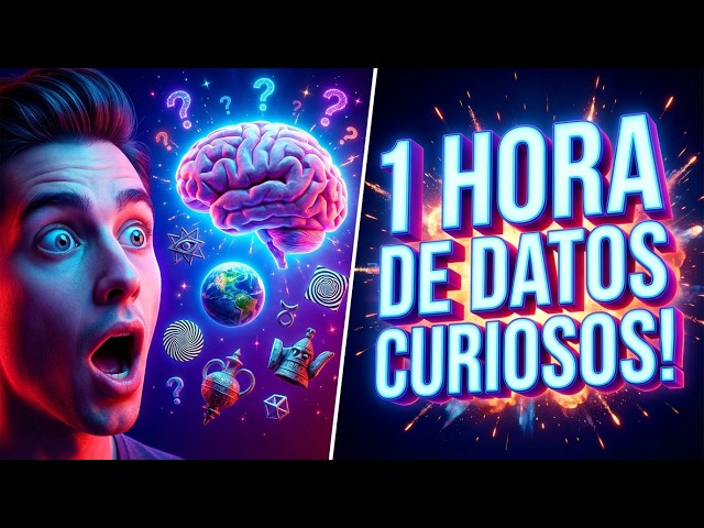 1 HORA de DATOS que te VOLARÁN la CABEZA!  🤯🤯🤯