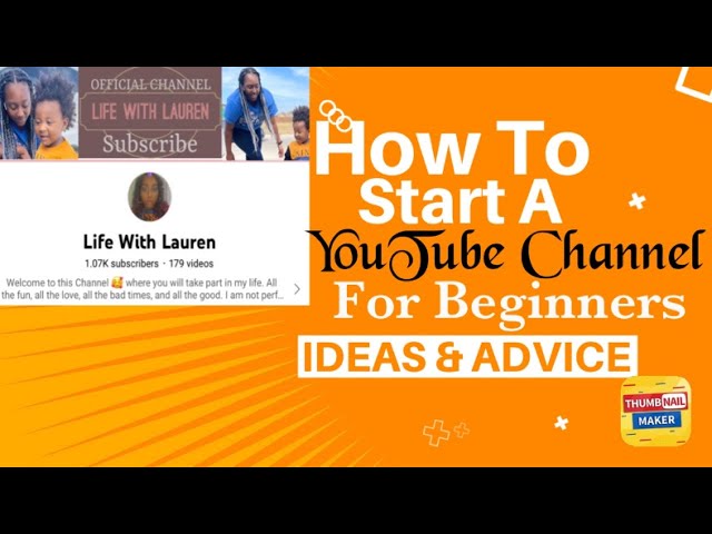 How To Start A YouTube Channel For Beginners! 3 Key Points!